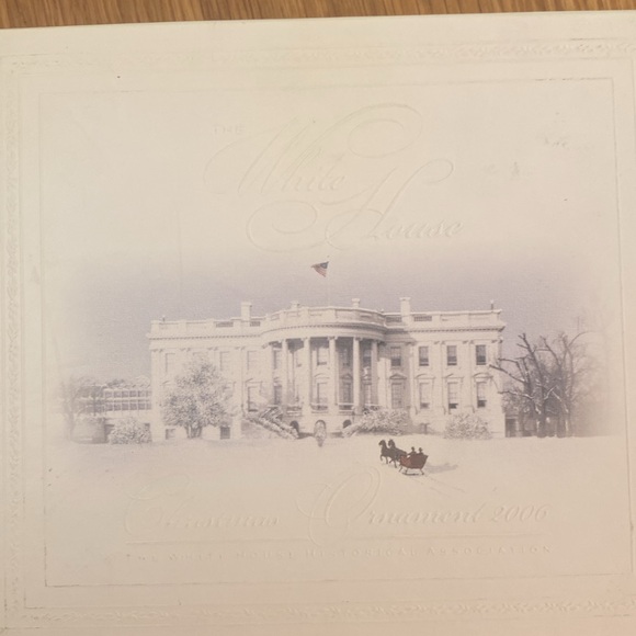 5 White House Historical Christmas Ornaments very good condition with bo… - Picture 11 of 16